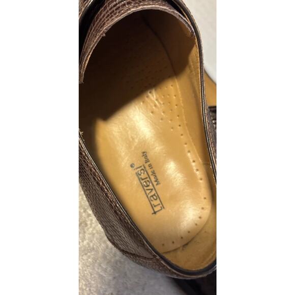 Traversi Genuine Tejus Lizard Skin Slip-Ons Size 13 M main image 6